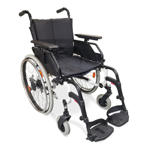 RG18AAD – PEARL DELUXE ALUMINIUM WHEELCHAIR (18″)